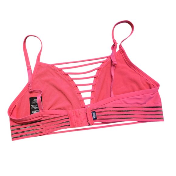 PINK - VICTORIA'S SECRET Ultimate Strappy Bra sz L - LNWOT - Picture 3 of 5
